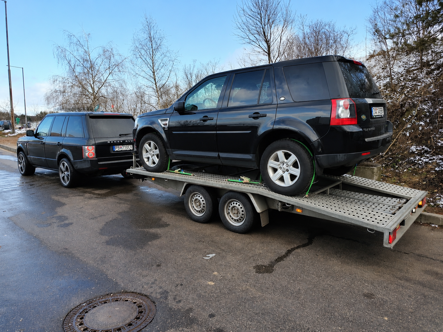 Odťah vozidla 4x4